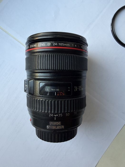 Продаю свій Canon EF 24-105mm f/4L IS USM бу