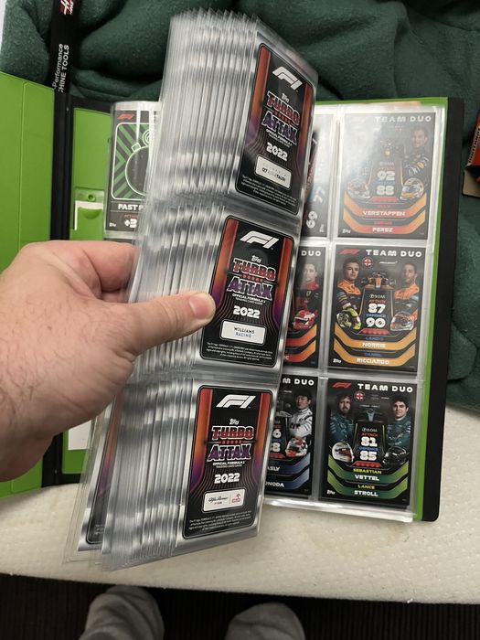 Topps turbo attax F1 2022 de colecionador