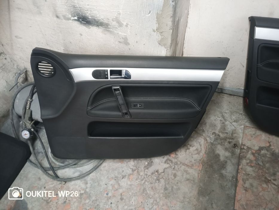 Комплект для перетяжки дверних карт Volkswagen Touareg 1