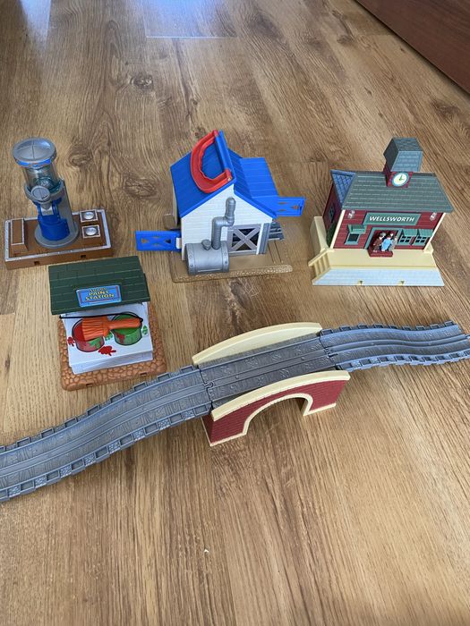 DUŻY Zestaw ciuchcia Tomek