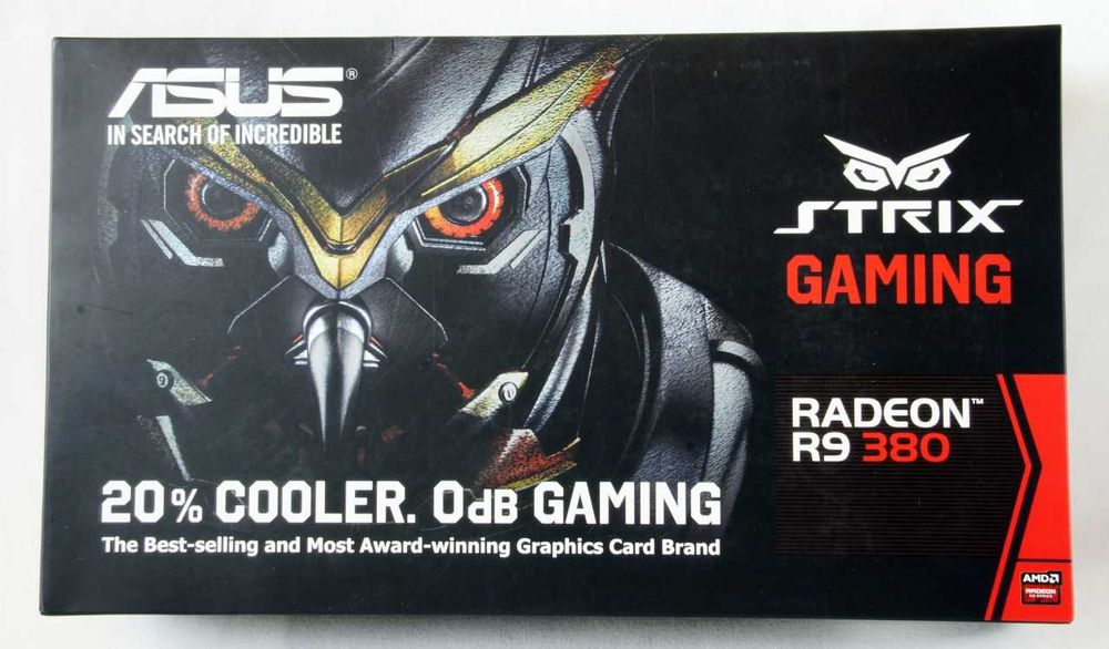 Karta graficzna ASUS AMD Radeon R9 380 4GB_ 2 sztuki_ jak nowe_ Gdańsk