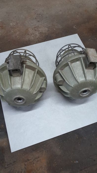 2szt Lampy wiszące Loft ciężkie żeliwne