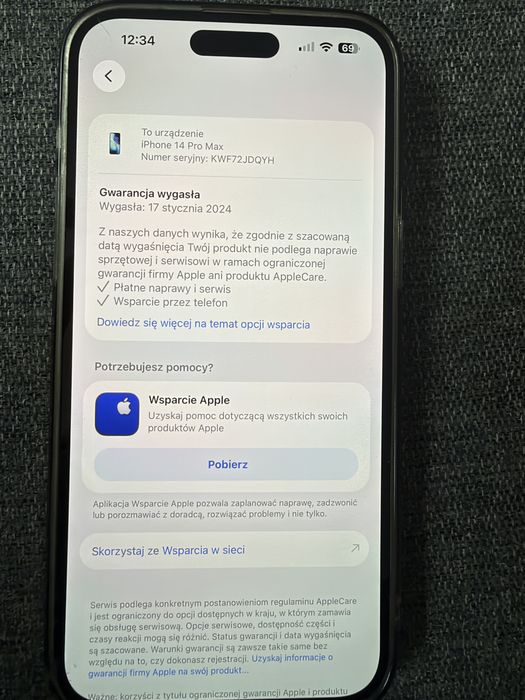 iPhone 14 Pro Max srebrny