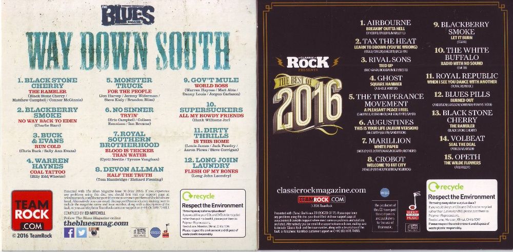 CD's Classic Rock magazine