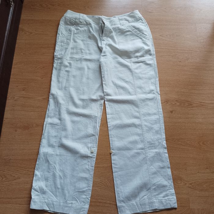 *Lniane spodnie damskie rozmiar XXL