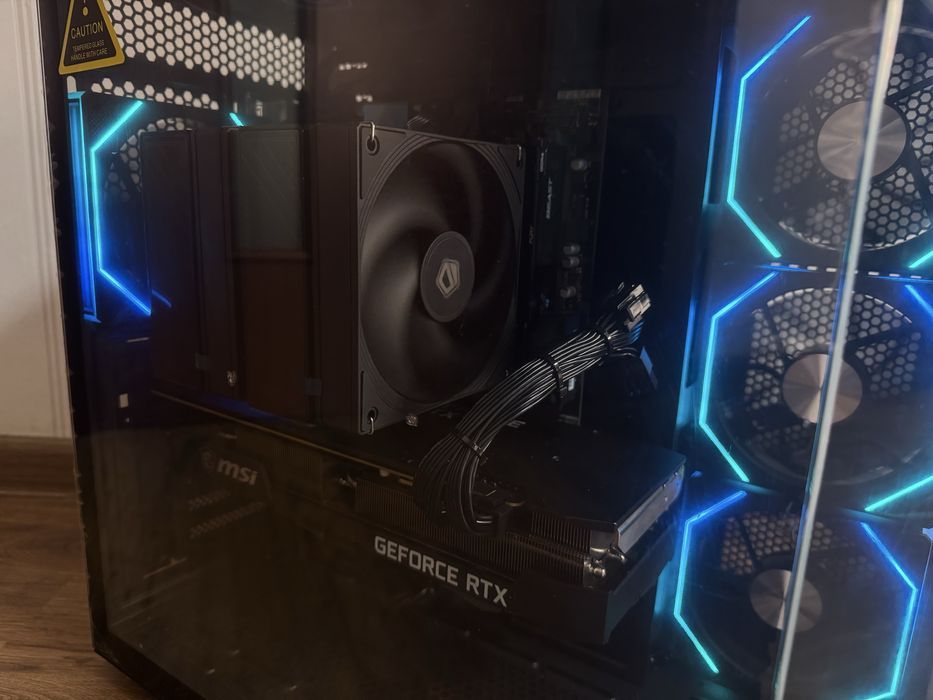 Ігровий Пк Ryzen 7 5700x 32gb 3200 HyperX Rtx 3080 1tb m2 акваріум