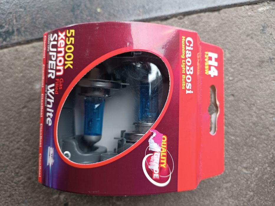 Лампочки h4 5500k