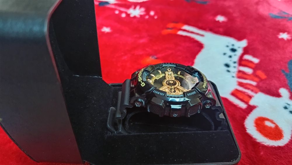 Zegarek Casio g-shock 5146 ga110gb czarny/zloty