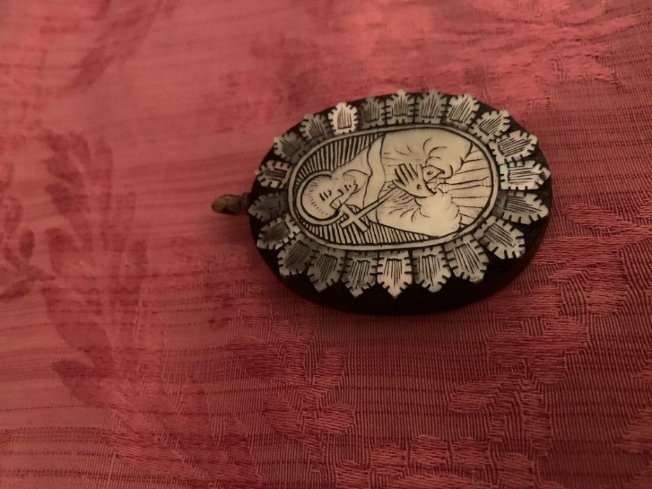 arte sacra medalhão S Francisco Assis