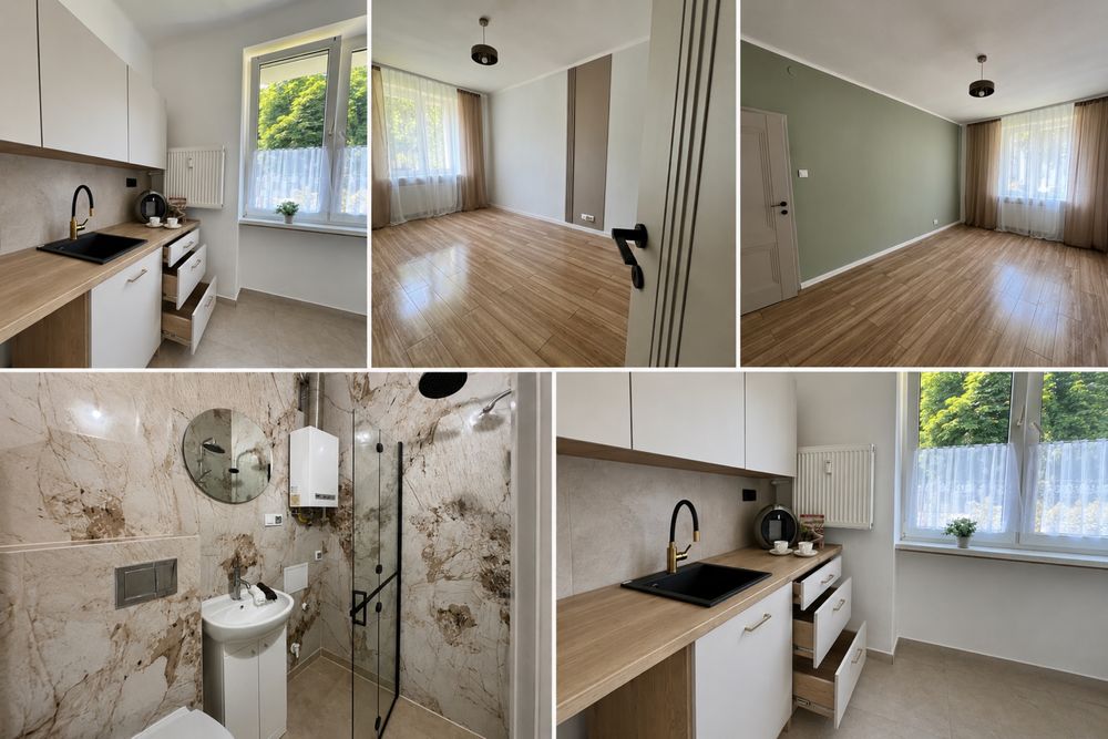 Kawalerka 32m² parter po generalnym remoncie Bez wkładu własnego (BGK) Do zamieszkania