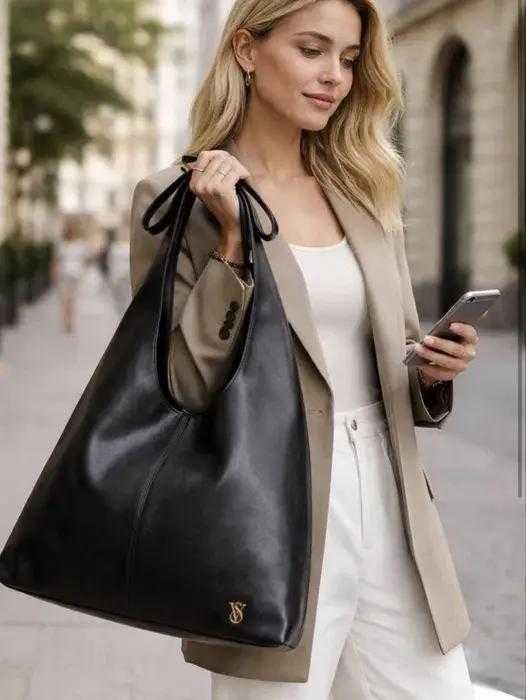 М’яка сумка-тоут Victoria’s Secret Bow Tote Bag