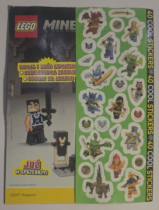 6x zestaw lego ninjago magazyny 2026r z dodatkami