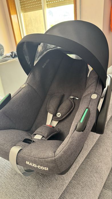 Carrinho Trio Zélia Maxi-Cosi + Base Isofix – Excelente Estado