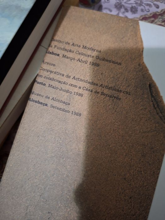 Catálogo Simpósio Int. de Cerâmica Alcobaça em 1987