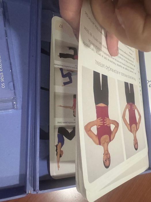 Cartões pilares em casa + música ambiente e instruções