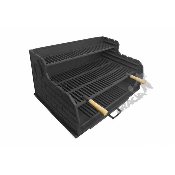 Grill żeliwny rodzinny - 4 wysokości od 31 cm do 113 cm, same żeliwo