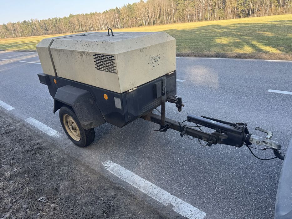 Kompresor srubowy Ingersoll-rand 7/41 p130 zestaw piaskowania