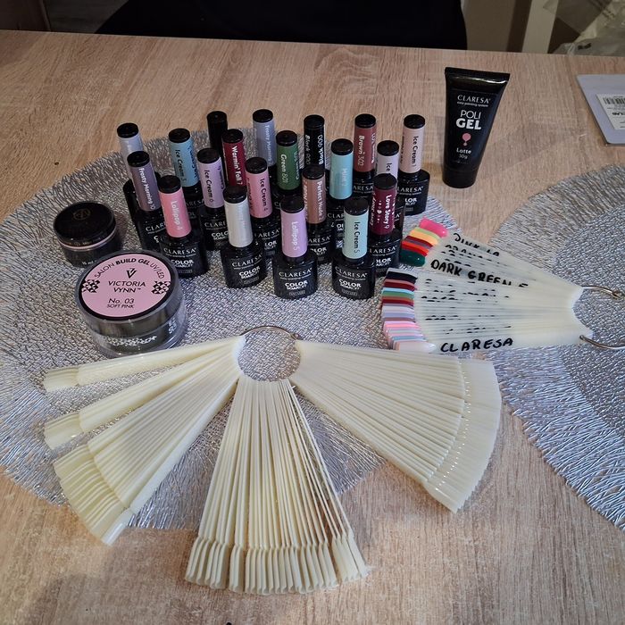 Zestaw do paznokci duża ilość