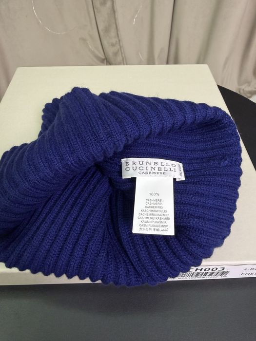 Мужская шапка из кашемира Brunello Cucinelli