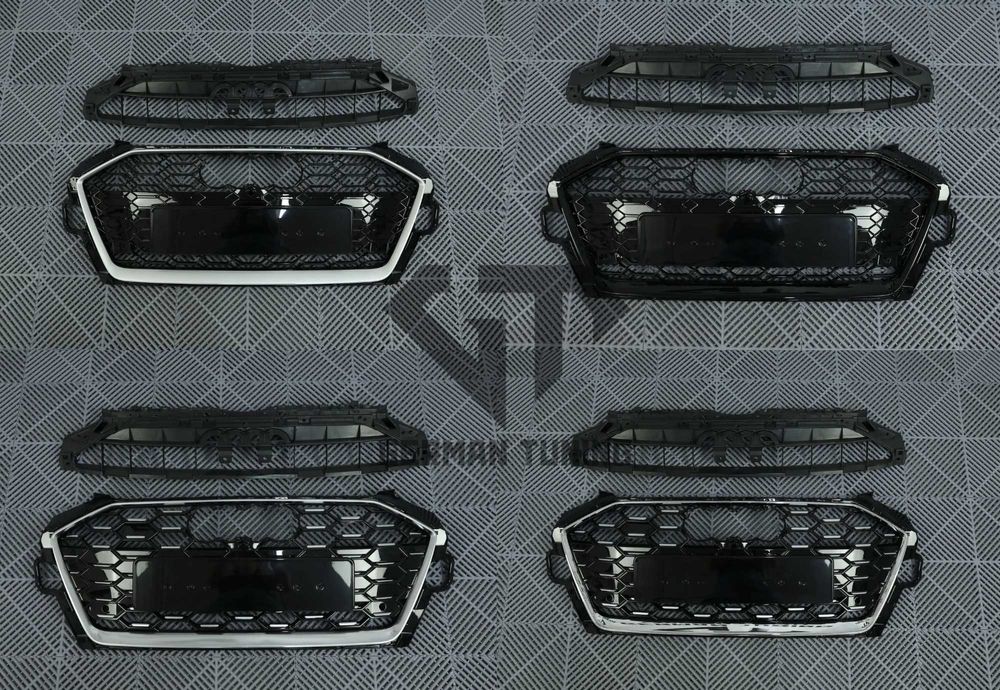 Решітка радіатора ауді a1a3a4a5a6a7a8q5q3q7s6rs4sq5 решотка ауди audi