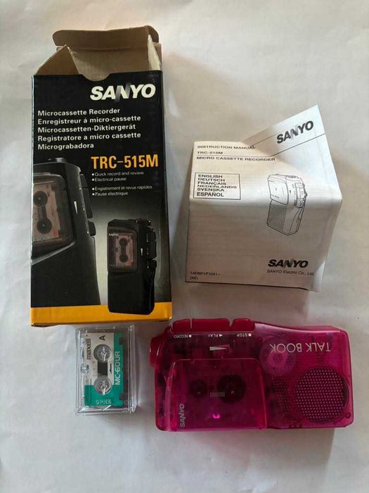 Dyktafon Sanyo TRC-515M  powystawowy