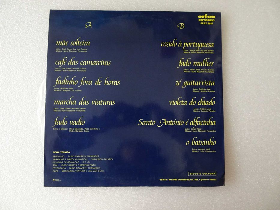 Disco vinil LP - Maria Aramanda - Vai um Fado ou um Fadinho?