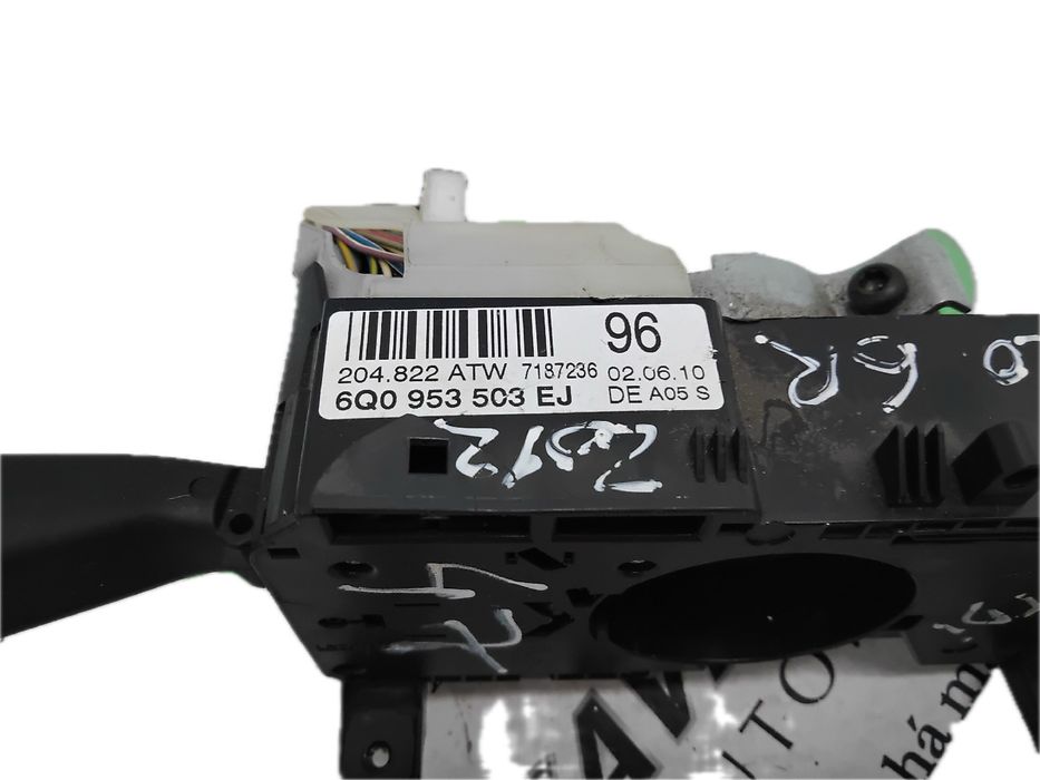 Conjunto / manetes de luzes e limpa vidros VOLKSWAGEN Polo Van (6R)