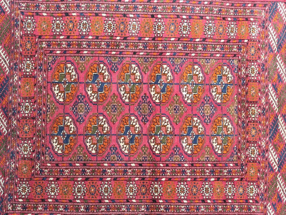 Pakistańska Buchara 80 × 127 cm – ręcznie tkany dywan klasyk w wyjątkowej kolorystyce
