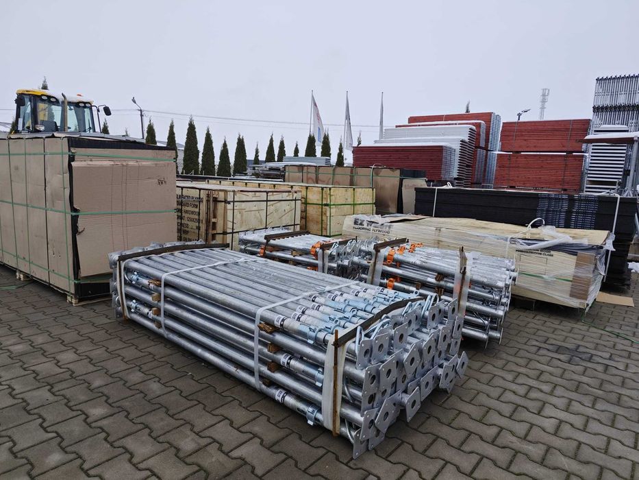 Stemple podpory sztyce ocynkowane 14-20KN 1,00-1,50m podpora stropowa