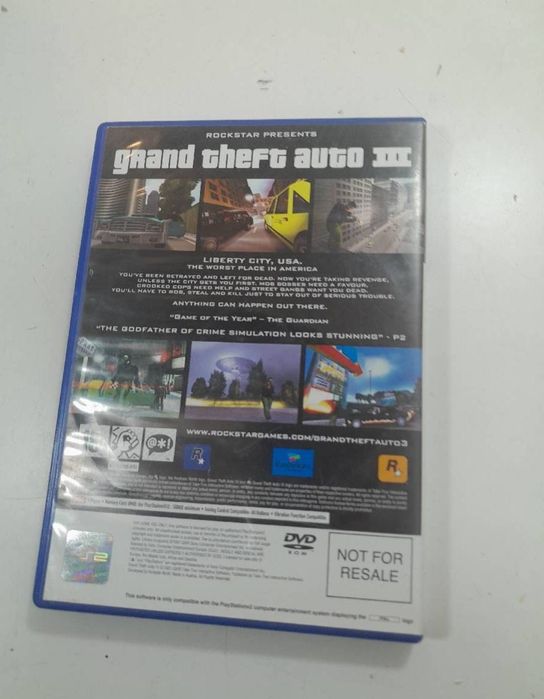 Gra na ps2 gta 3
