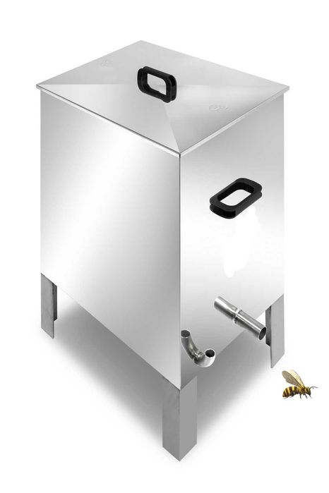 Caldeira quadrada cozer/derreter cera a gás 120lt