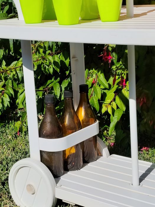 Carrinho de aperitivos para exterior
