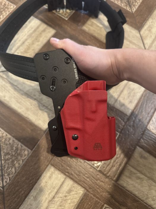 Кобура та підсумки для IPSC ATA Gear Alpha Sport для форт 17р