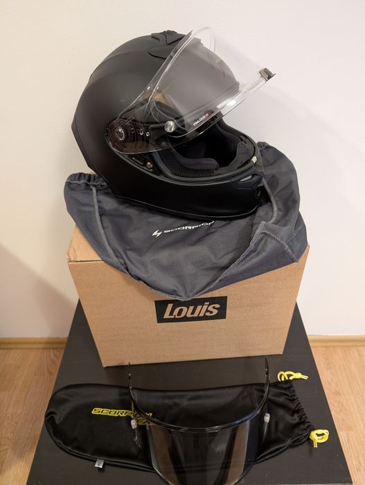 Kask integralny SCORPION EXO R1 EVO AIR SOLID MATT BLACK, rozmiar: M