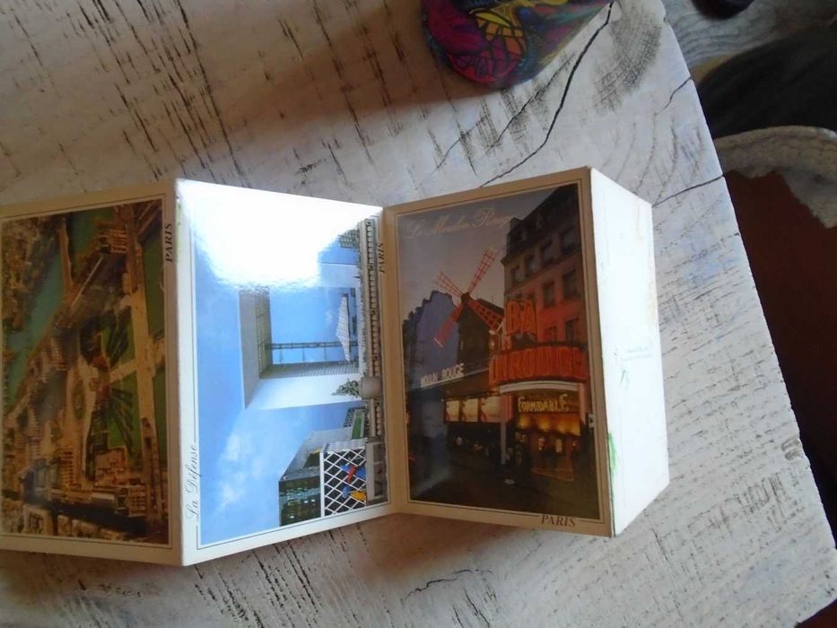 pocztówki rozkładane Paryż