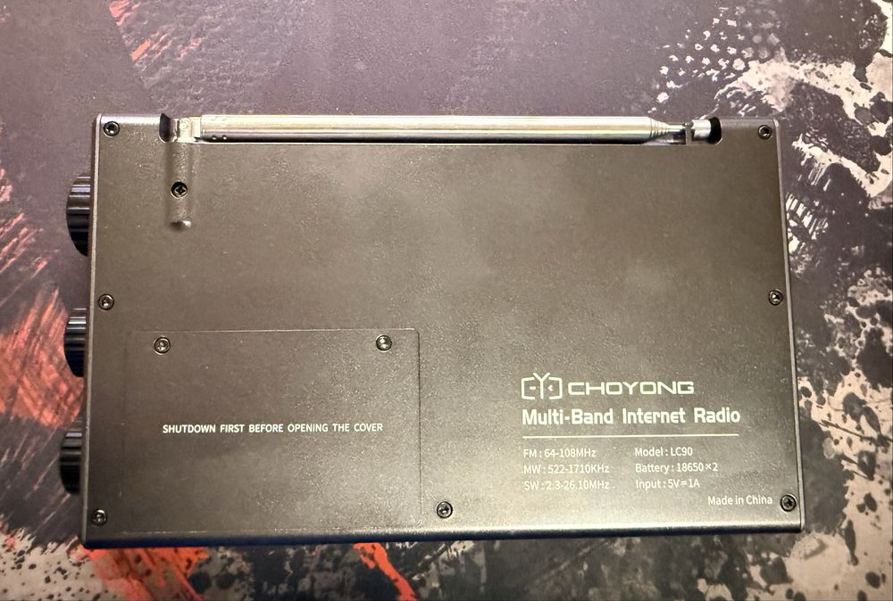 Нове інтернет-радіо CHOYONG LC90 + чохол FM/LW/MW/SW/Internet/WiFi/4G