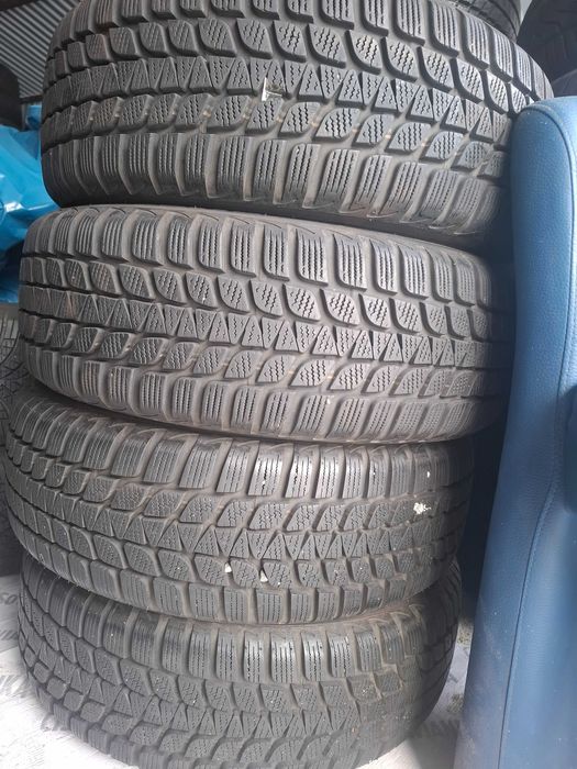 Komplet opon zimowych 185/60/15 Bridgestone jak nowe tanio