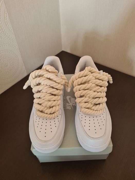 36-45.5 Nike air force 1 rope laces