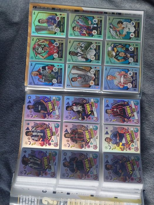 Karty i naklejki topps champions league Match attax