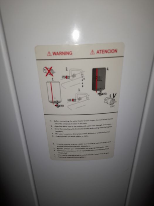 Termoacumulador 80L