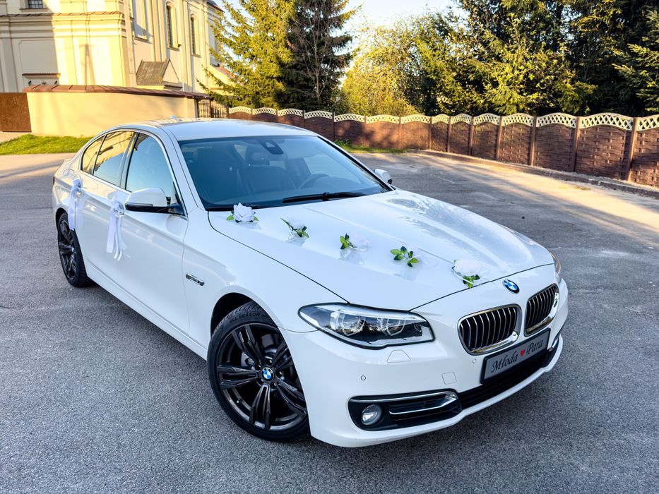 Auto do ślubu BMW Seria 5 Luxury Line