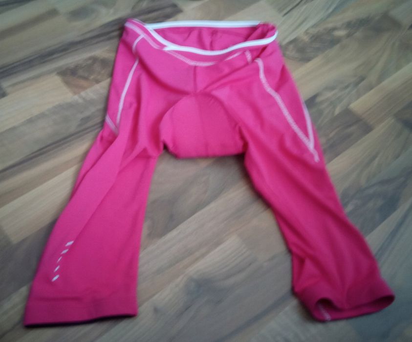 Spodenki rowerowe damskie M 40-42 pampers rozowe SUPER STAN