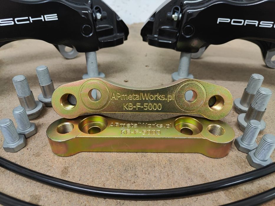 Brembo 18z zl zr swap adaptery passat B5 A6 C5 S4 A4 superb