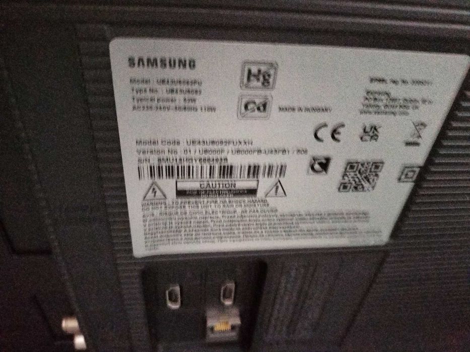 Okazja!!! Telewizor SAMSUNG Crystal 43"