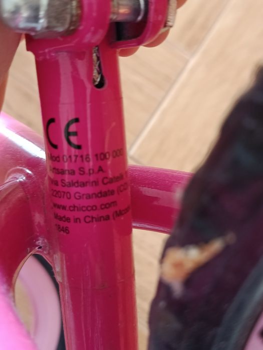 Bicicleta criança de equilíbrio (sem pedais) chicco