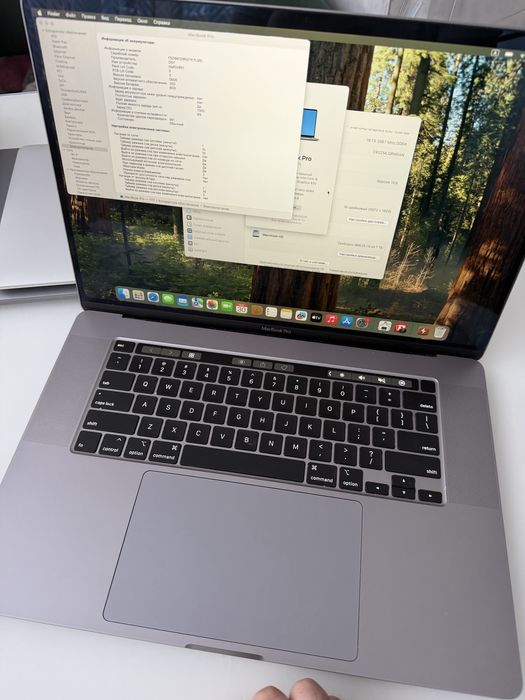 Macbook pro 16 2019 intel core i9-8ми ядерний 16gb 1tb ssd