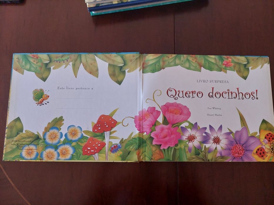 Livro Infantil " Quero docinhos "