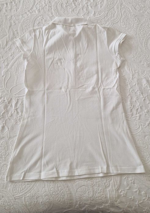 Polo branco, Calvin Klein, tamanho XS