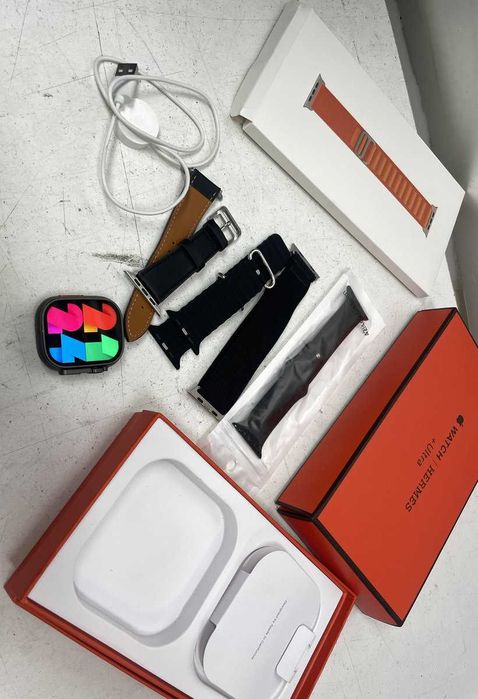 Apple Watch Ultra 2 Китай A2859 49mm Titanium Case MQF93CH HERMES