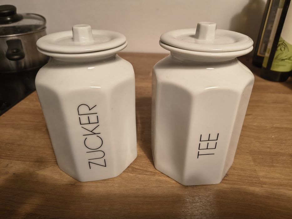 Pojemniki na kawę herbatę niemieckie